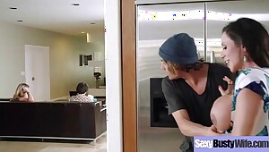 Naughty Housewife ariella ferrera With Big Juggs Enjoy Hard Sex